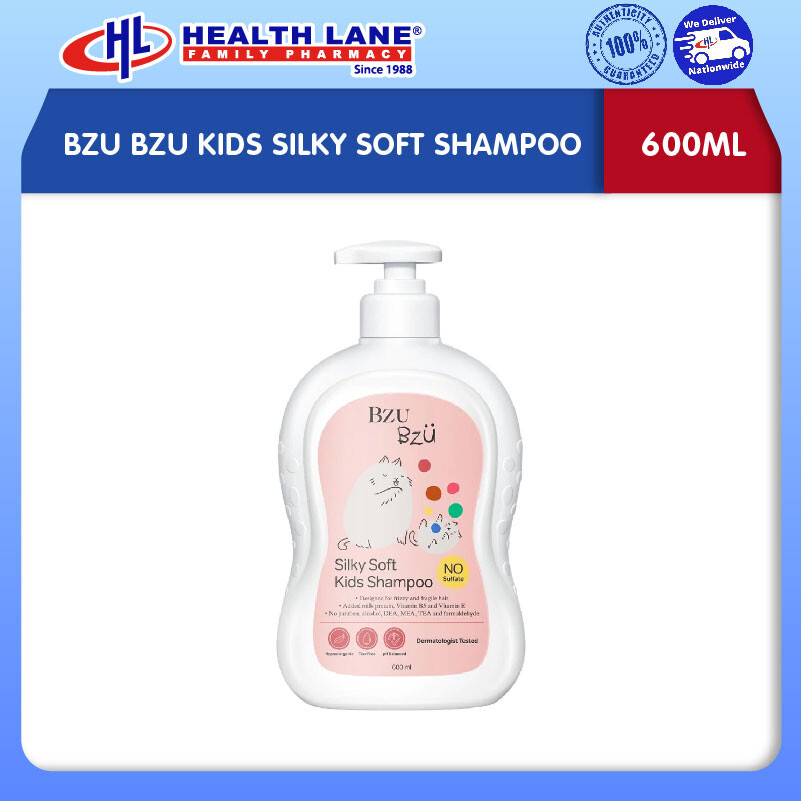 BZU BZUKANAK-KANAKS SILKY SOFT SYAMPU 600ML